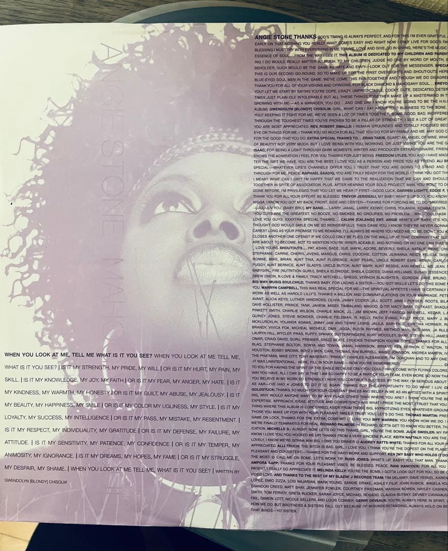 USオリ☆Angie Stone Mahogany Soul D'Angelo - メルカリ