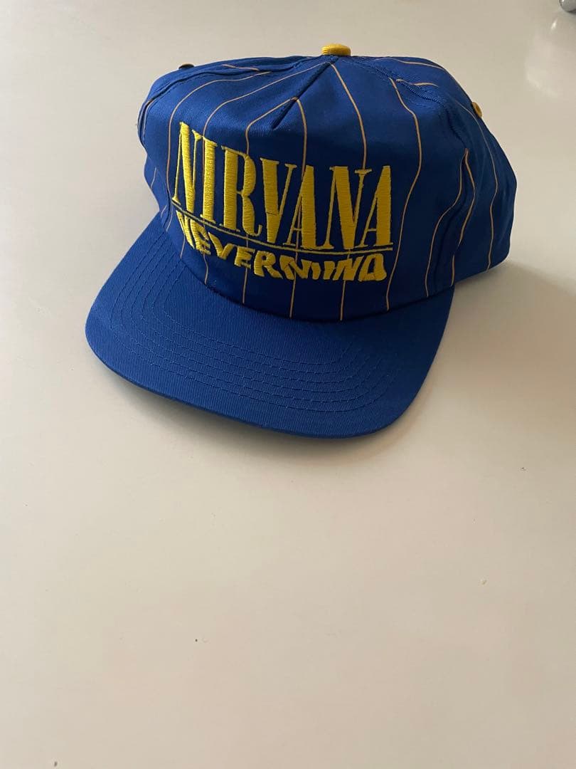 Nirvana Nevermind キャップ ニルバーナ カートコバーン cap - メルカリ