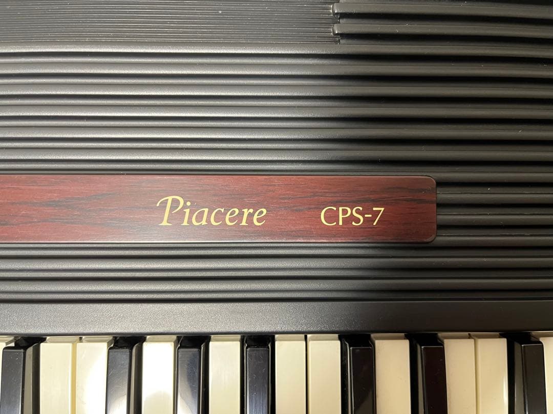 中古】CASIOPIACERECPS-7電子ピアノ 台付97年製