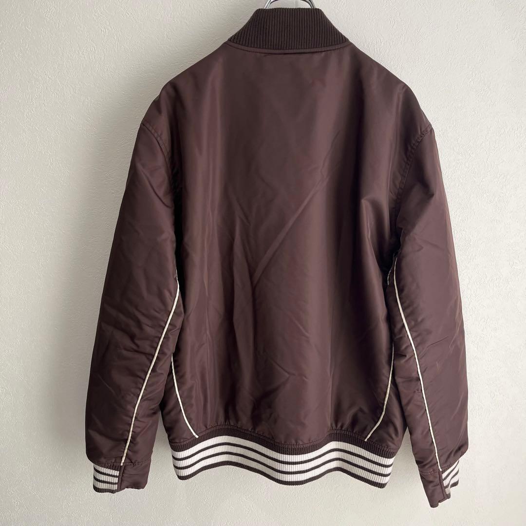 希少】STUSSY スタジャン OLD GOLD Sロゴ オールドステューシー - メルカリ