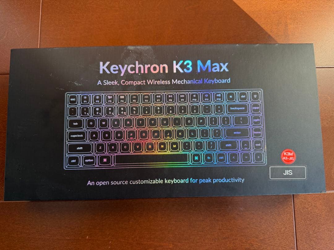 Keychron K3 Max ワイヤレスメカニカルキーボード Amazon.com: Keychron K3 Max QMK/VIA Custom Ultra-Slim Wireless
