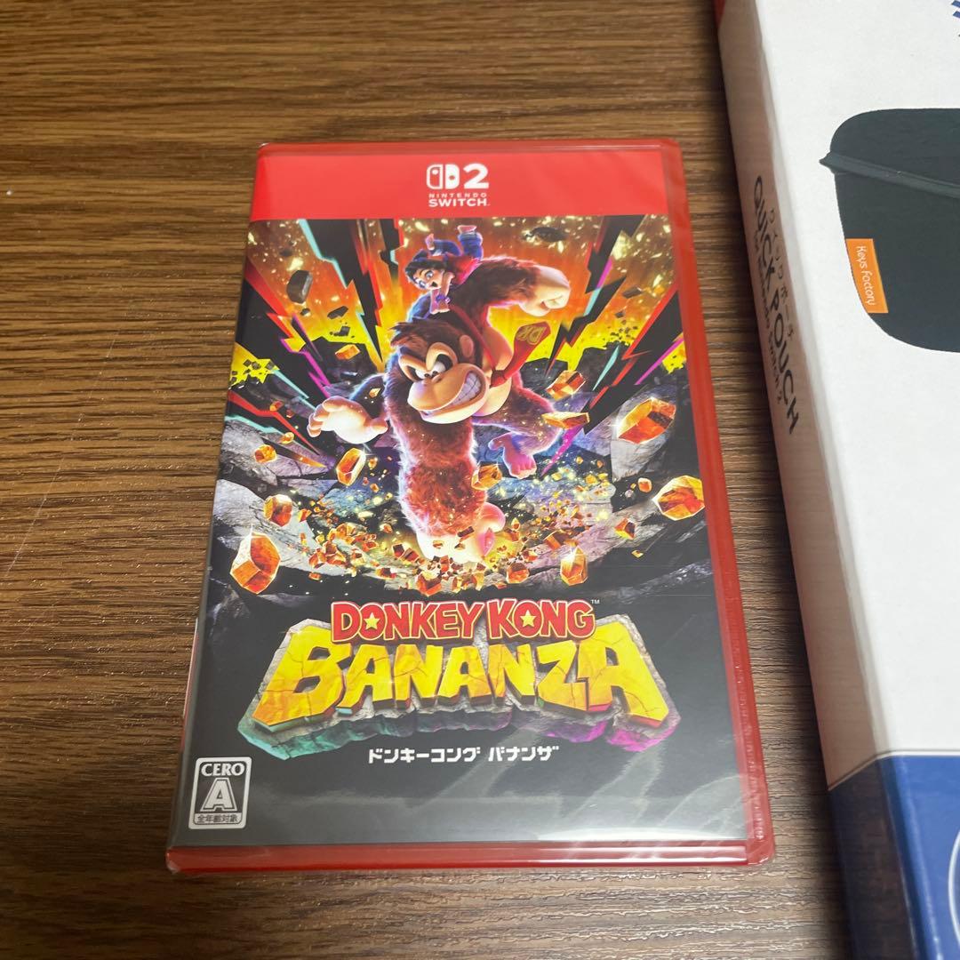 新品未開封】ドンキーコングバナンザ & Switch2ポーチ
