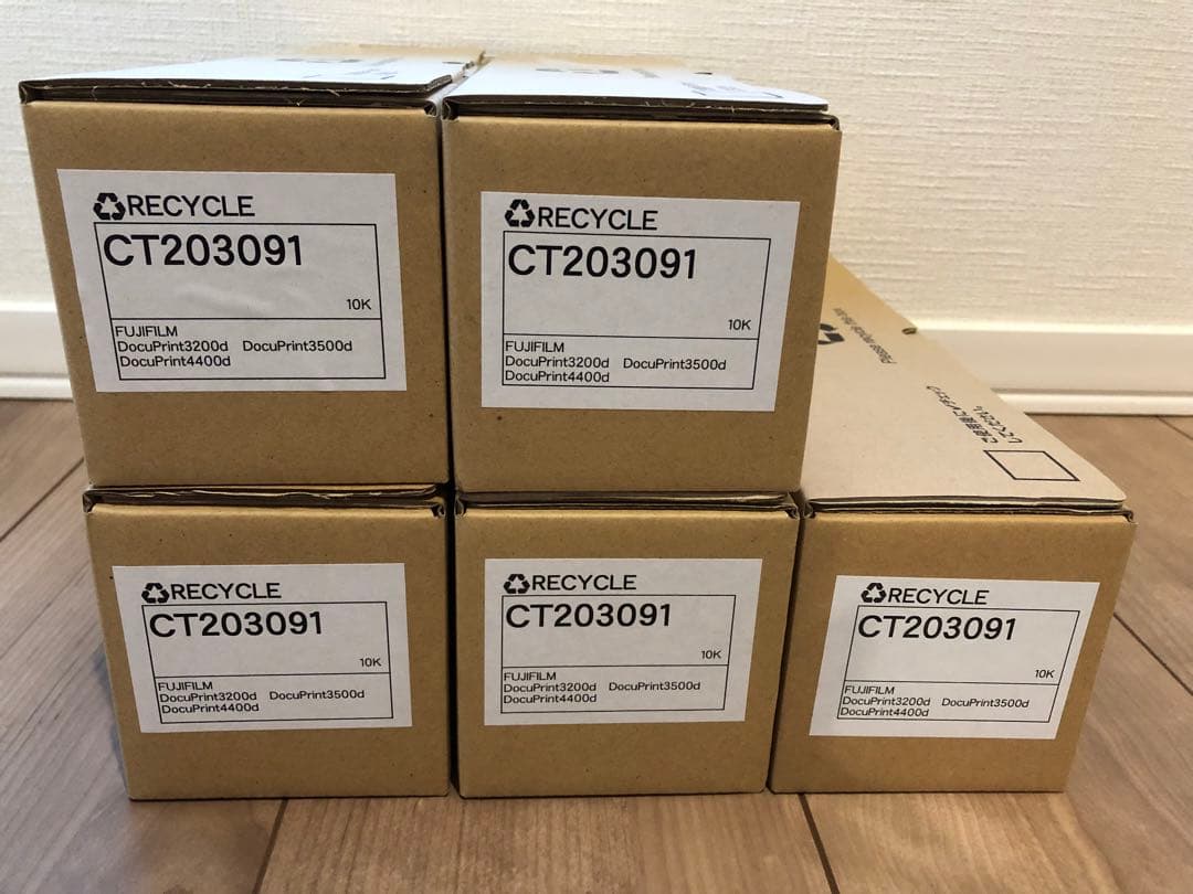 FUJIFILM CT203091 トナーカートリッジ 5個セット - メルカリ
