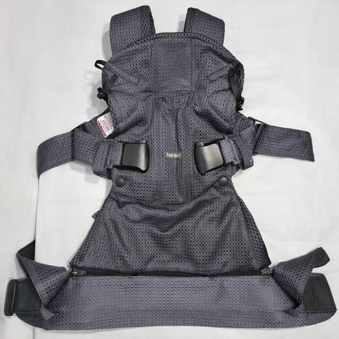 美品】 ベビービョルン ONE KAI Air メッシュ アンスラサイト 箱付