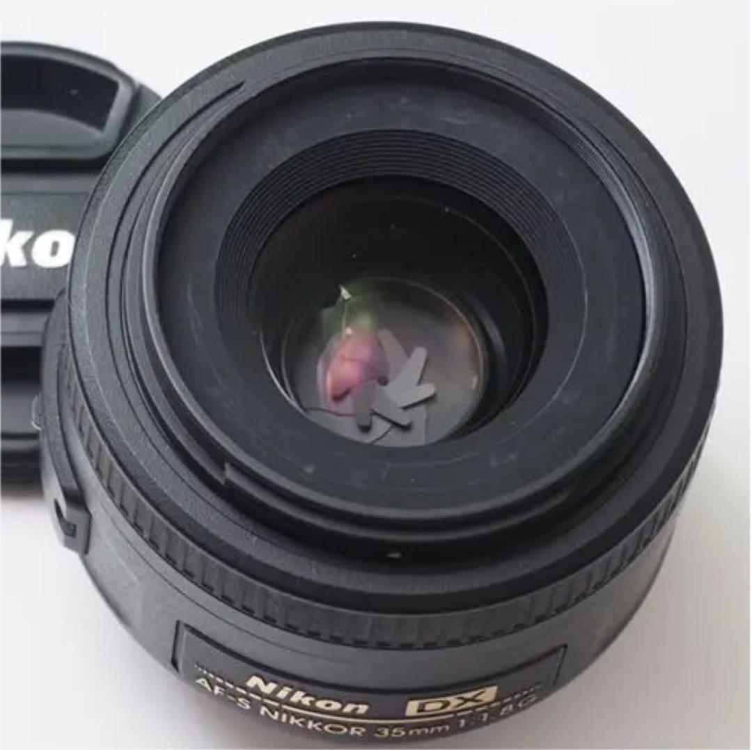 美品】ニコンNIKKOR 35mm f/1.8G単焦点 ⭐️背景ぼかし神レンズ