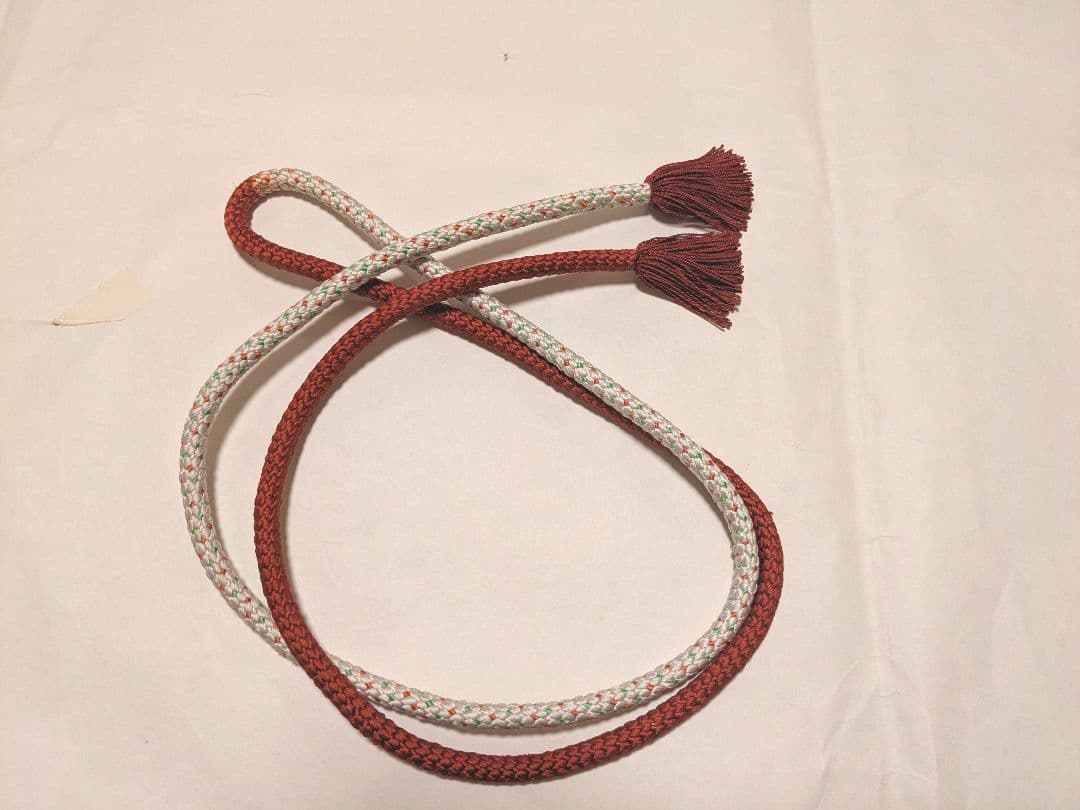 正絹 江戸紅型名古屋帯と大島紬着物、長襦袢、帯締め帯揚げセット