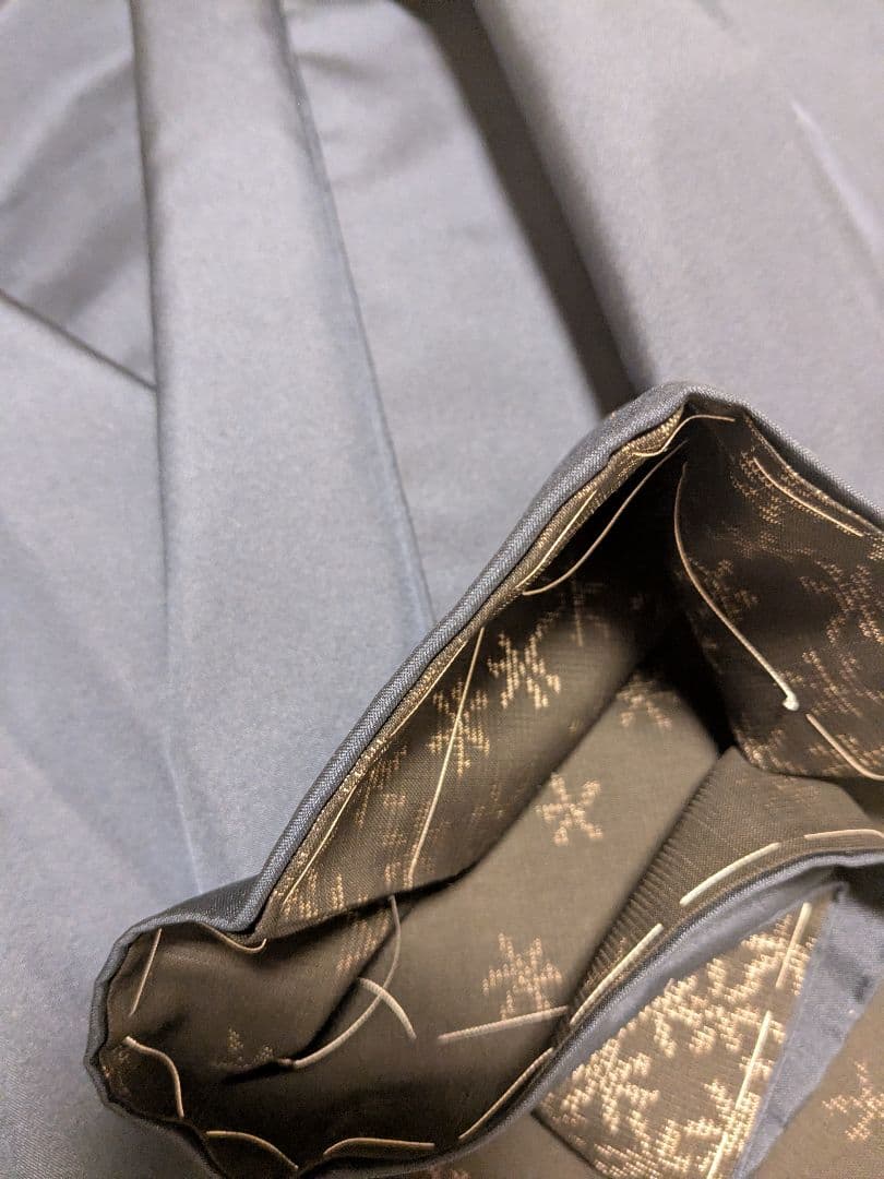 正絹 江戸紅型名古屋帯と大島紬着物、長襦袢、帯締め帯揚げセット