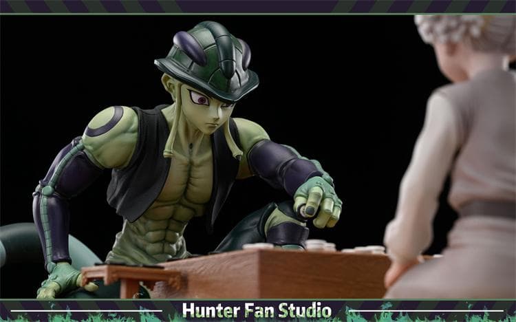 HUNTER×HUNTER メルエム コムギ 軍儀 ガレージキット フィギュア