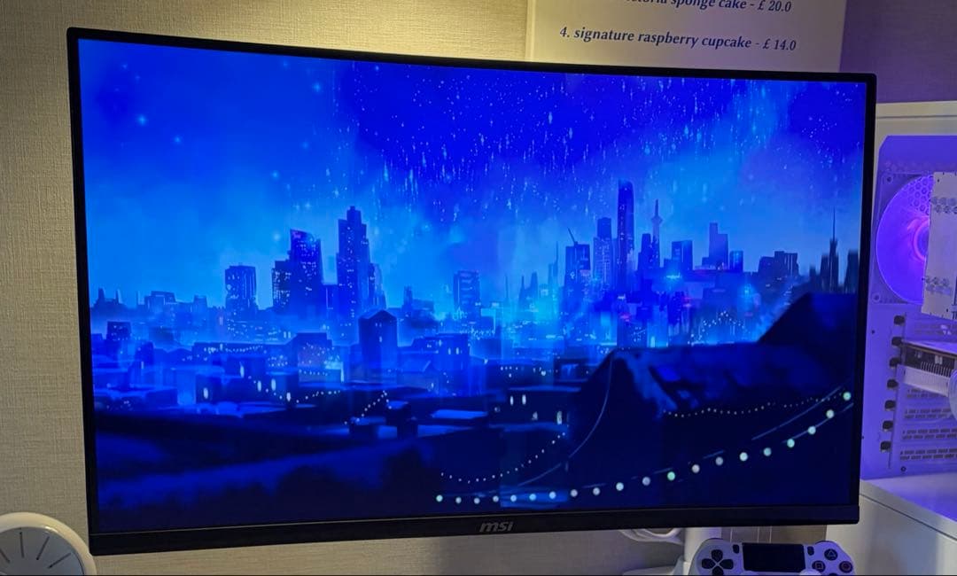 MSI 湾曲ゲーミングモニター MAG 276CXF 27インチ 280Hz - メルカリ