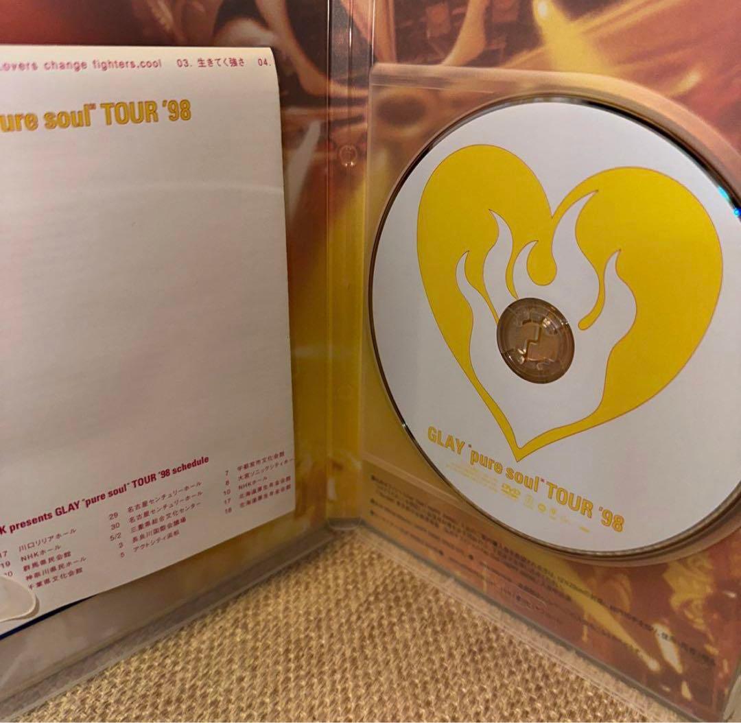 GLAY”pure soul TOUR'98 DVD - メルカリ
