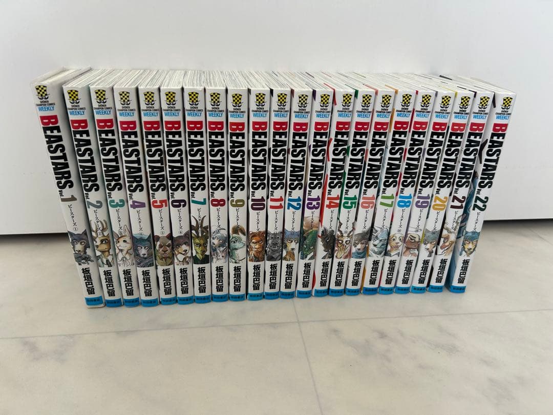 BEASTARS 全巻セット 1-22巻 - メルカリ