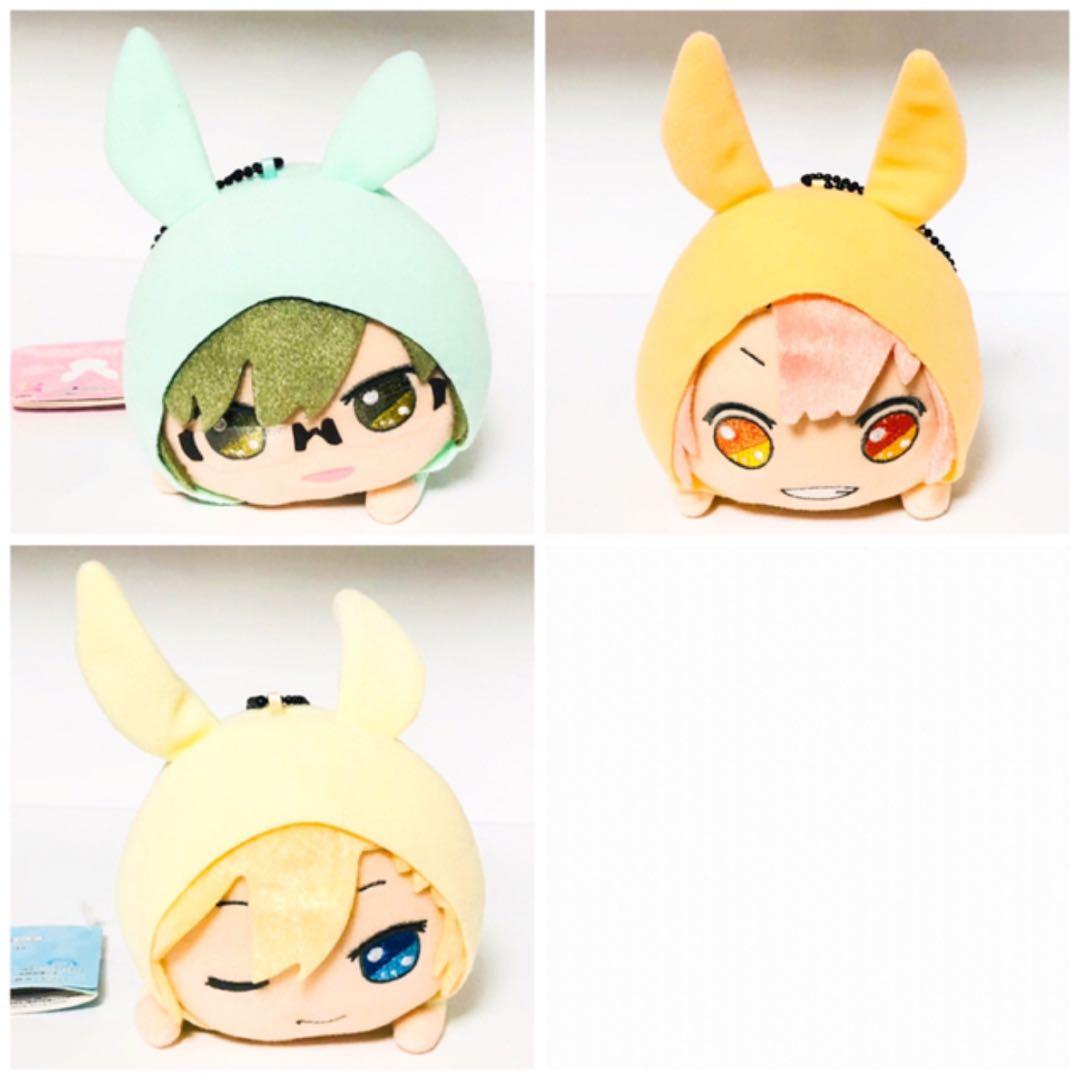 新品☆アイナナ【大和＆三月＆ナギ】うさみみパーカー☆きらどる