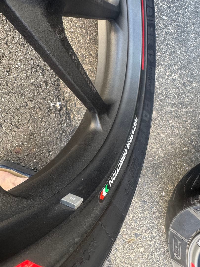 CBR250RR（2023-）純正ホイール ミシュランPower cup evo - メルカリ