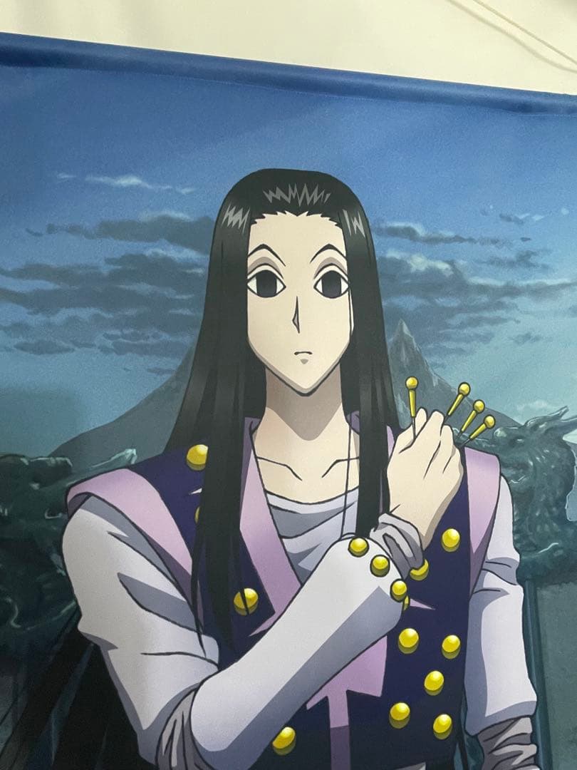 アニメイトカフェ HUNTER×HUNTER イルミ タペストリー ゾルディック