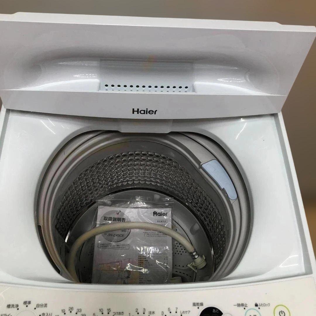 美品 ハイアール 洗濯機 JW-E45CE 4.5kg 2020 88162