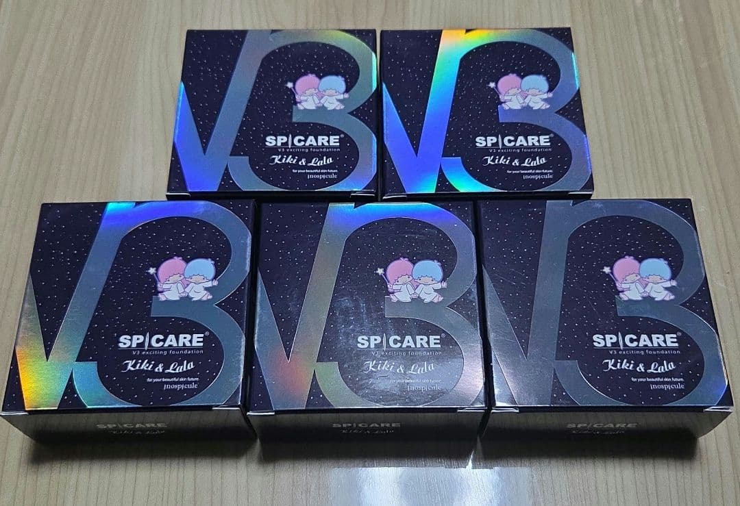 スピケア V3 キキ&ララ コラボ エキサイティングファンデーション 楽天市場】スピケア V3 エキサイティングファンデーション キキ＆ララ