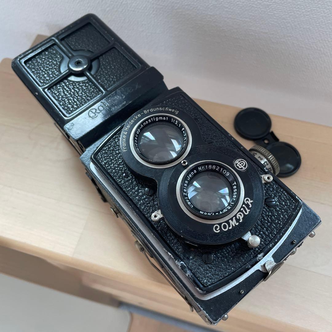 Rolleiflex ローライフレックス　スタンダード　二眼レフカメラ実用品 1930年代の二眼レフカメラ Rolleiflex Standard との出会い｜nono