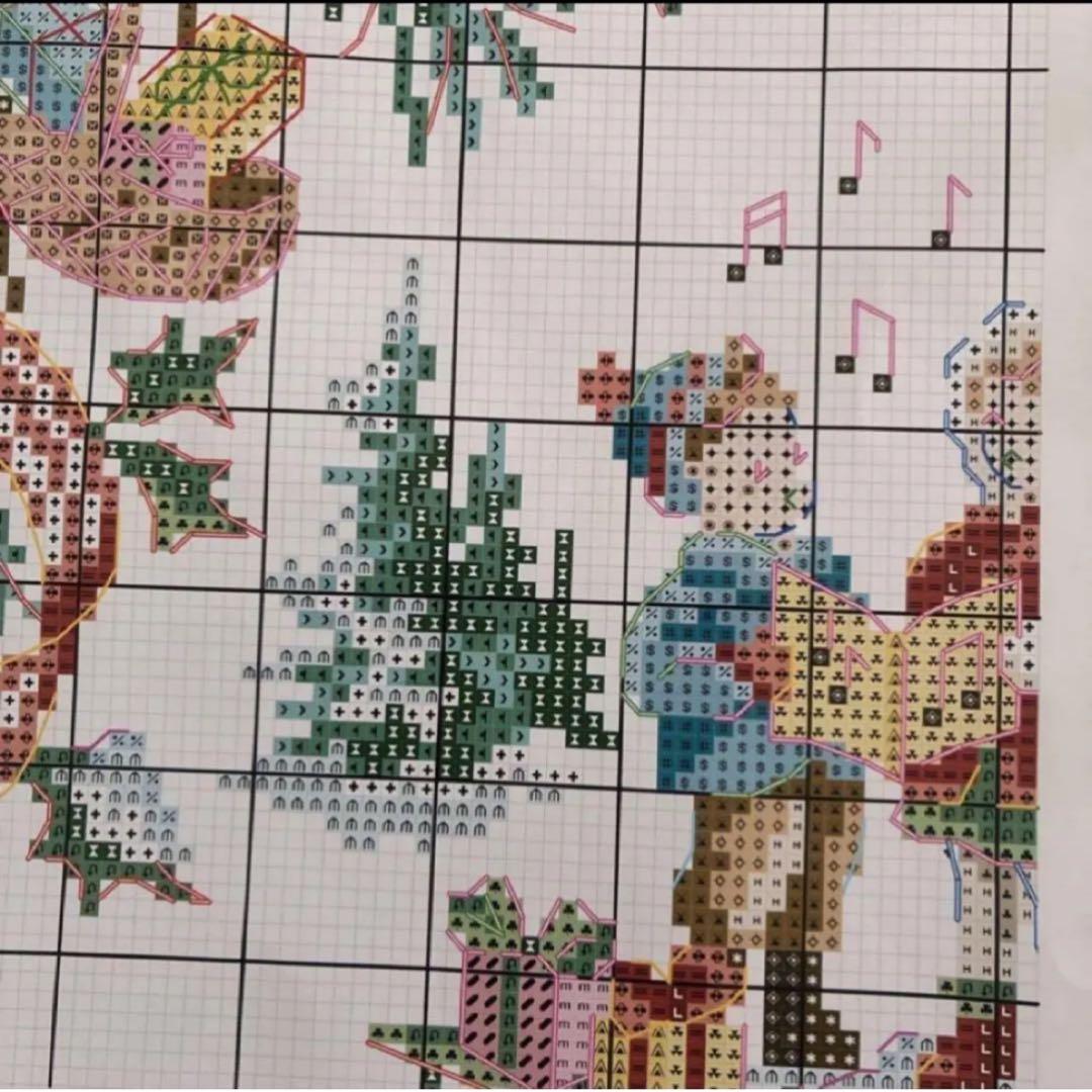 クロスステッチキット☆ヴェロニク・アンジャンジェ☆冬の風景 - メルカリ