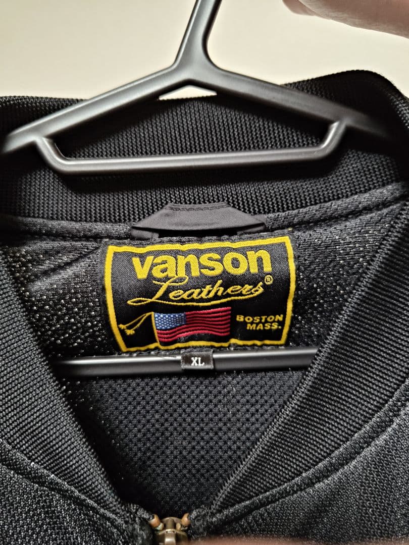 春夏 VANSON メッシュ ジャケット ブラック vs578rs XL MA1 - メルカリ