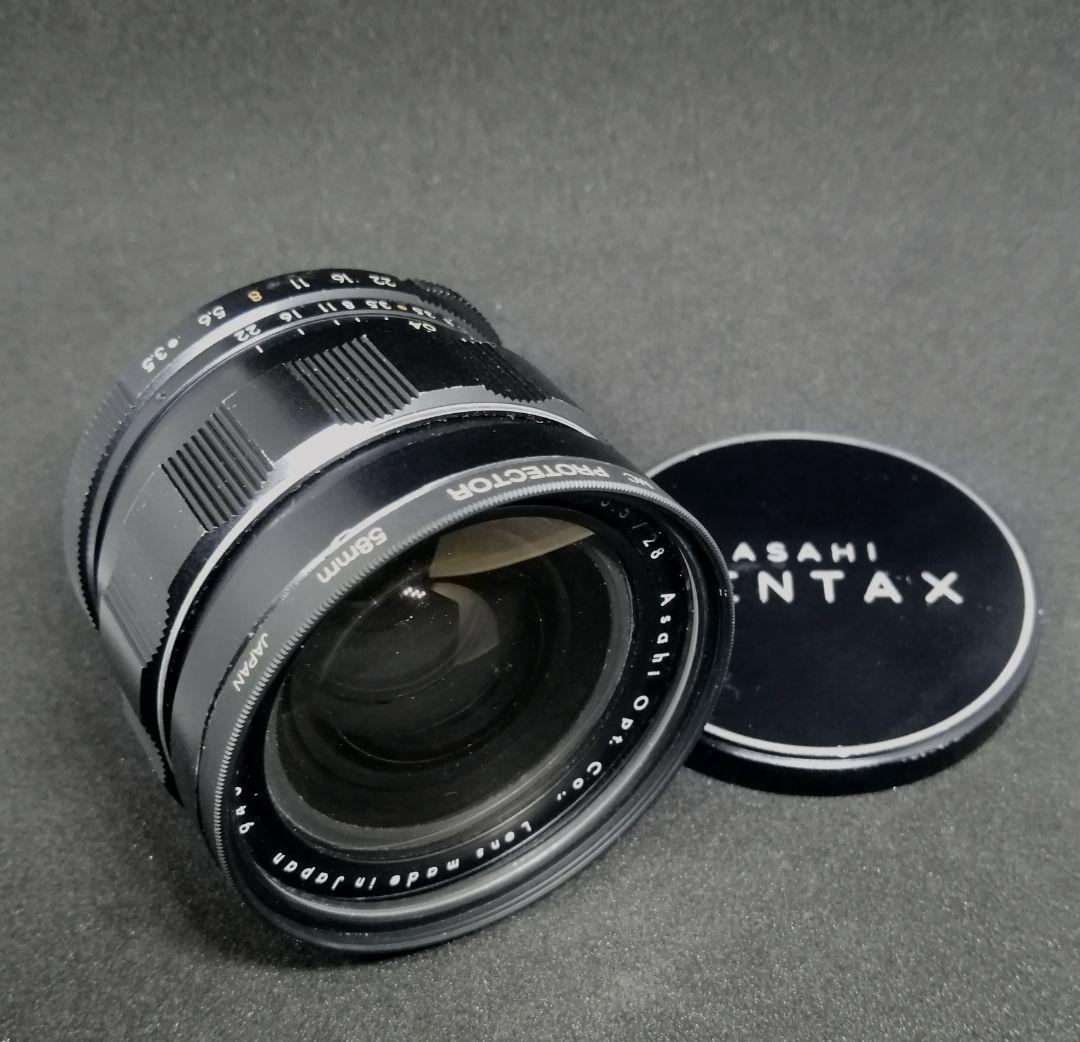 super takumar 28mm F3.5　前期 M42マウント 撮影機材】Pentax M42「Super-Takumar 28mm F3.5」を冬眠寸前のα7Cで