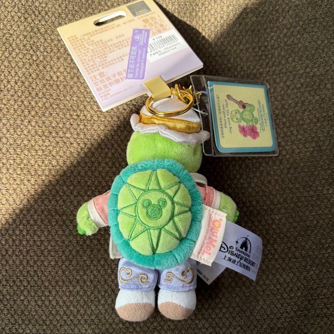 上海ディズニー限定 2025中秋節 ぬいぐるみキーチェーン オルメル