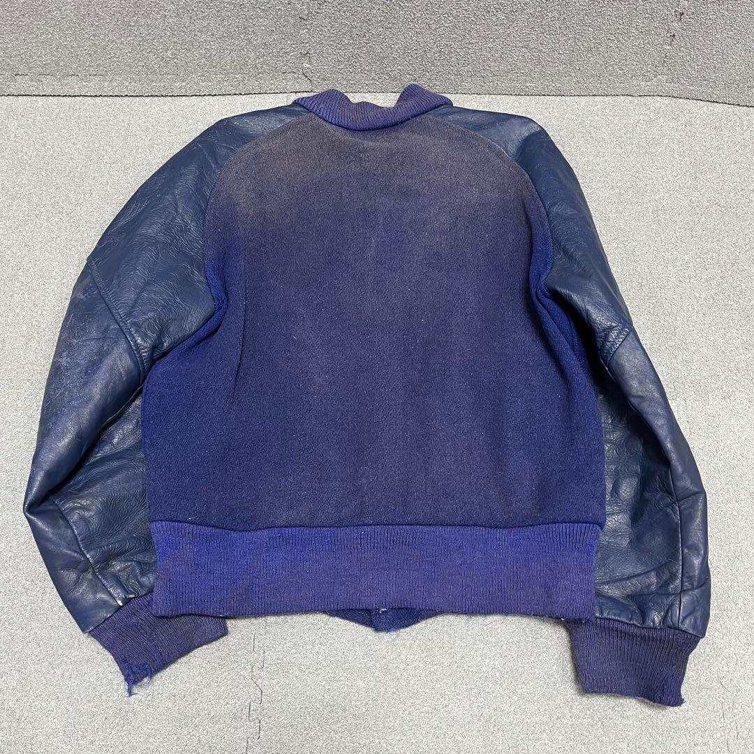 276 Rawlings Dレタード/USA製 レザー切替 36表記 フェード