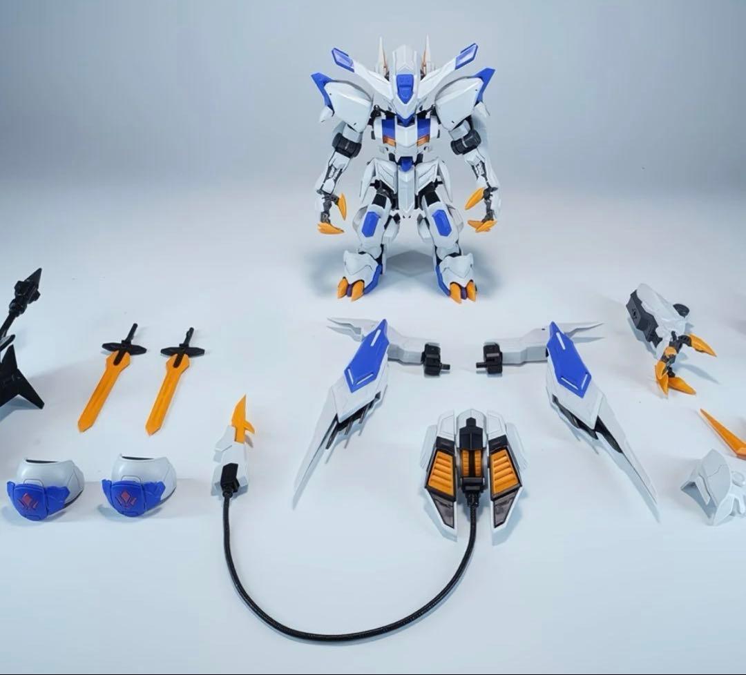 海外製 中華 バエル バルバトス似 形態切替 MGSD相当 発光 新品