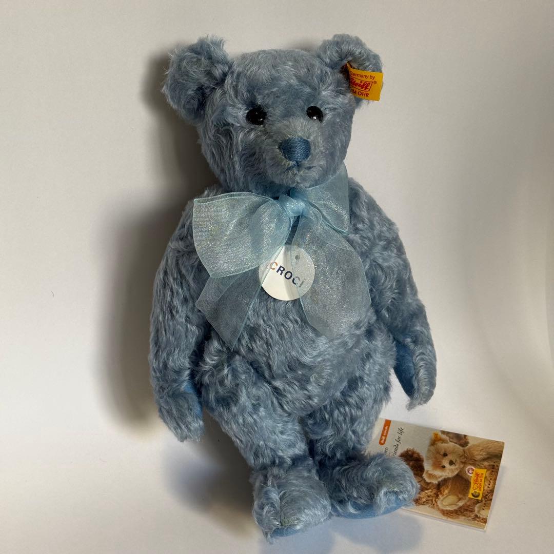 Steiff シュタイフ ぬいぐるみ ブルーモヘア クラシックテディベア シュタイフ【steiff】シュタイフクラブ2022イベントテディベア 20cm