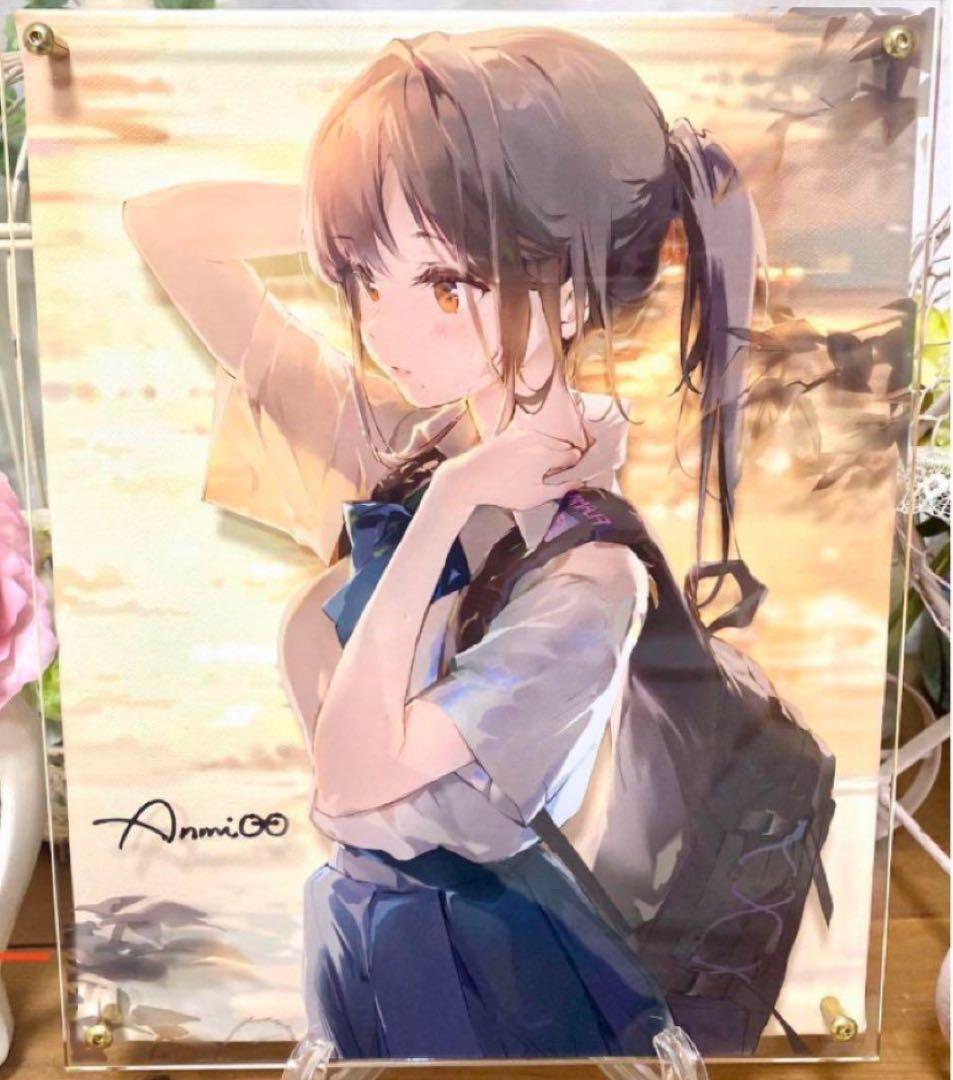 【希少】Anmi先生、直筆サイン入りレイヤードグラフ 50枚限定】 Noyu先生直筆サイン入り X-ART製 オーロラアート - ホビー