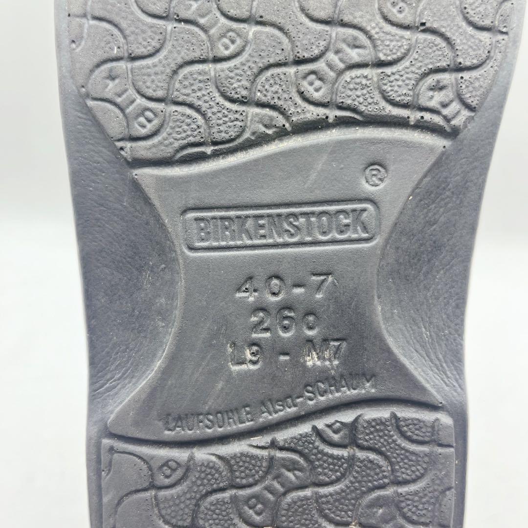 廃盤❗️ビルケンシュトック パサデナ レザー 黒 コンフォート 40