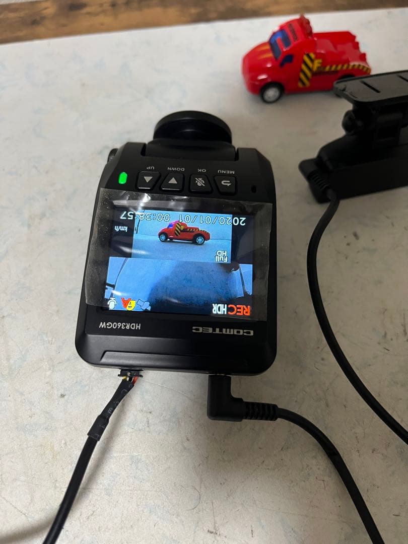 コムテック　ドライブレコーダー　HDR360GW -W-