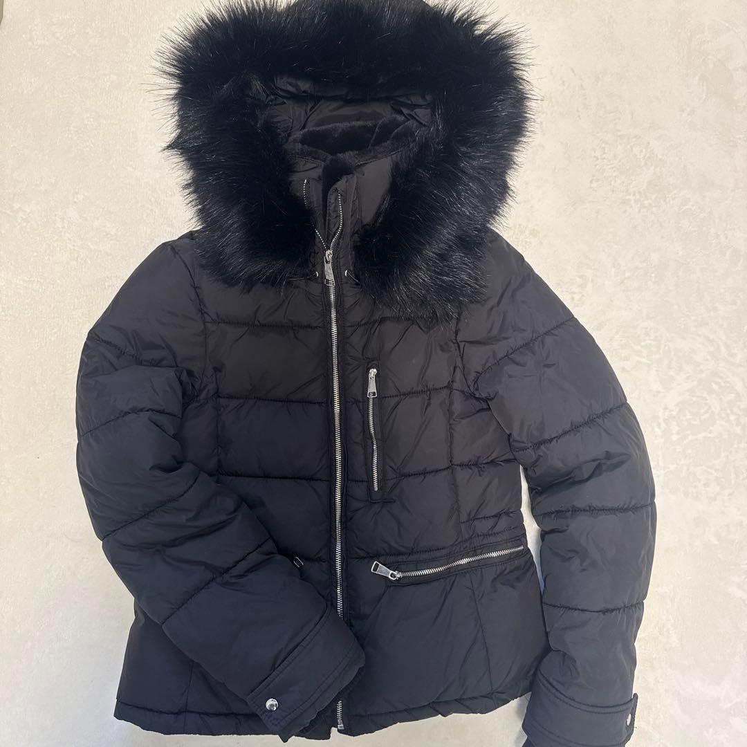 ZARA TRF Collection ブラック ダウンジャケット XS - メルカリ