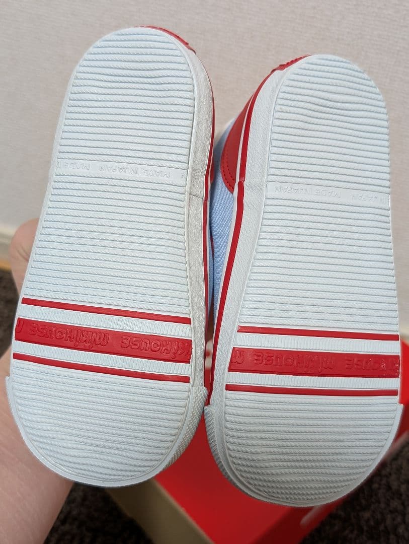 ミキハウス うさドン うさこ スニーカー 15.5cm