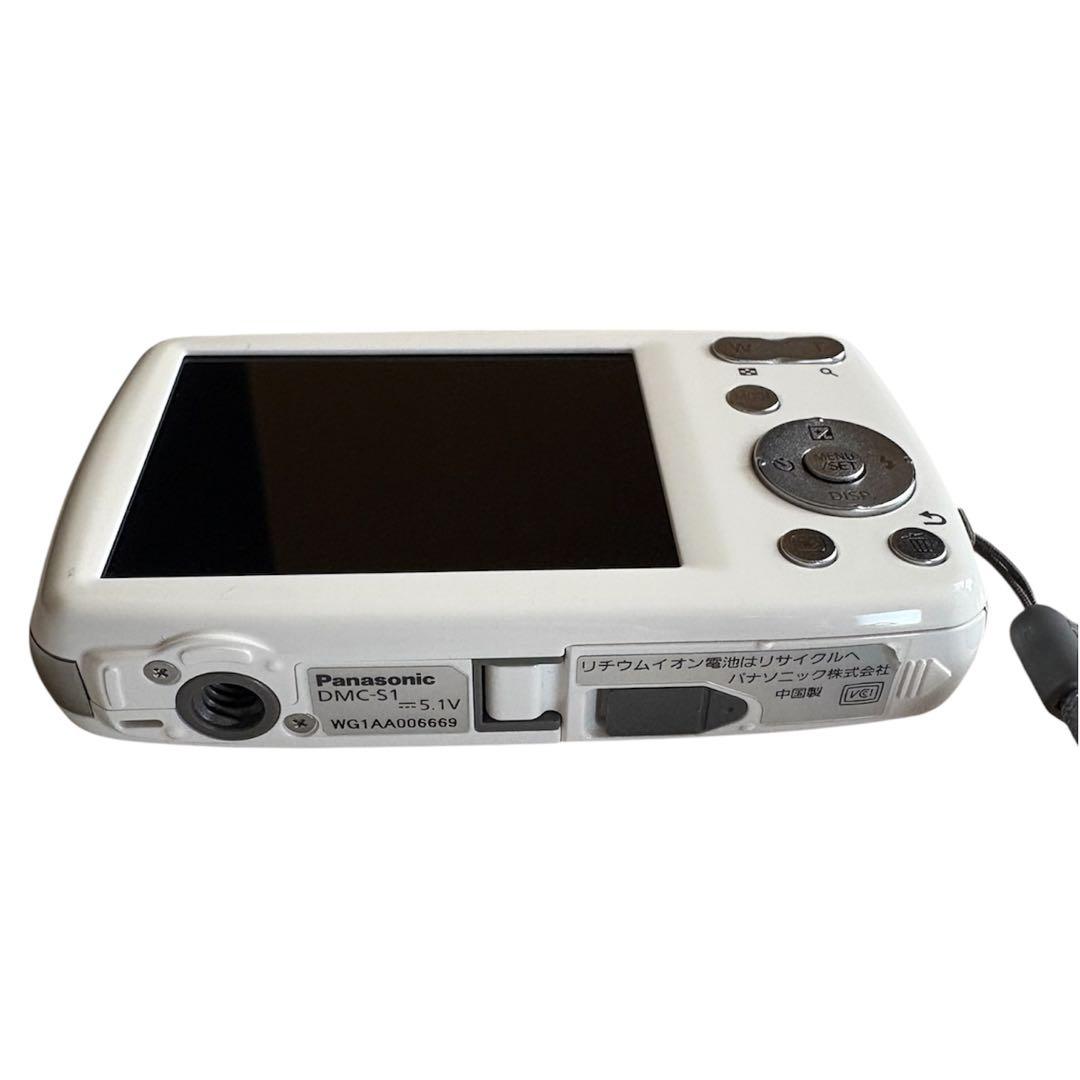 美品】Panasonic LUMIX DMC-S1 ホワイト動作 - メルカリ