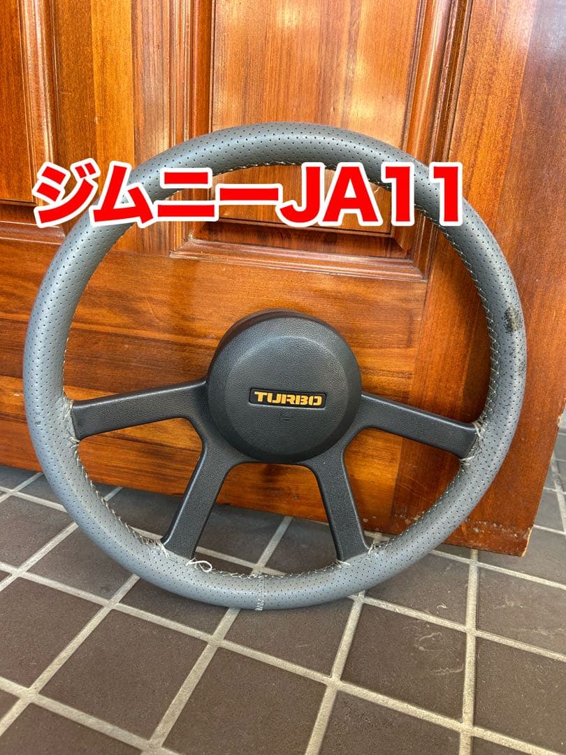 ジムニーJA11 純正ステアリング 本体 - メルカリ