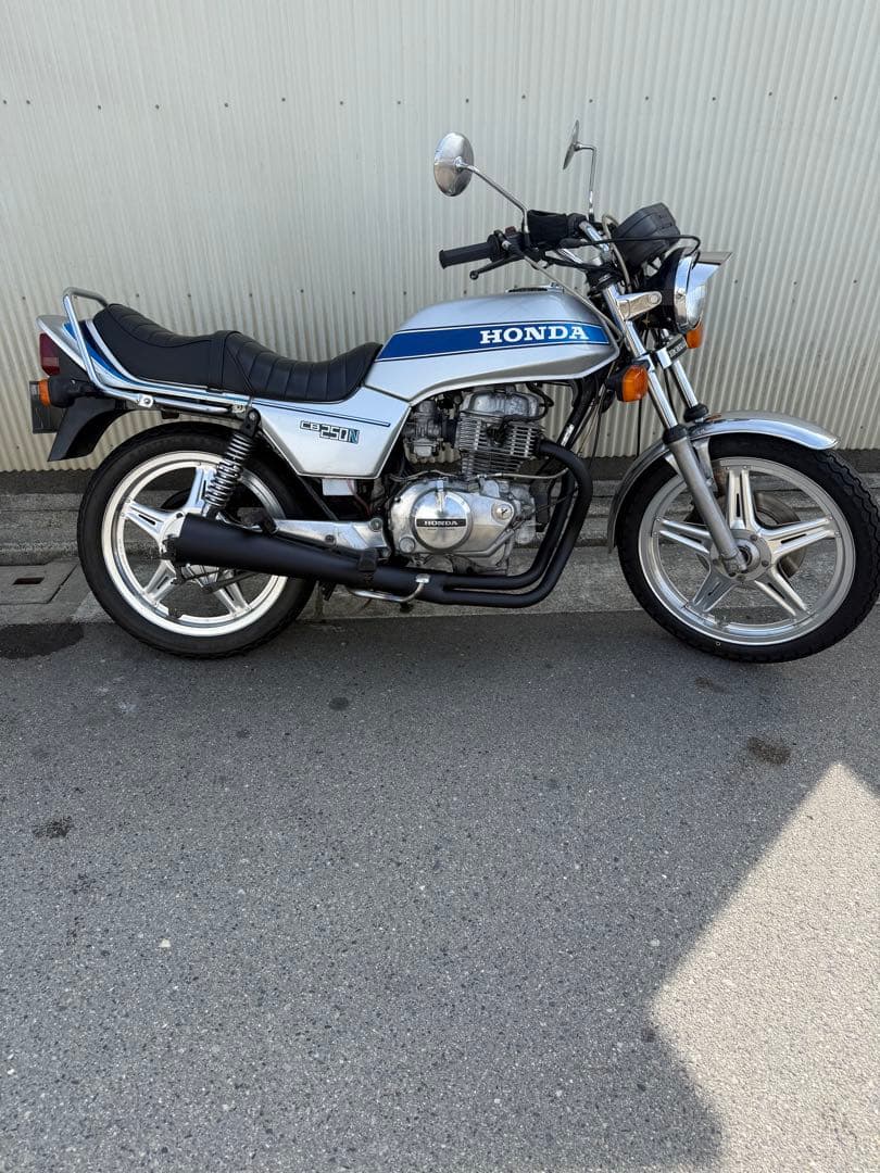 小鉄管/cb250n/400n/バブ/メガホンマフラー120φ/新品未使用品/ - メルカリ