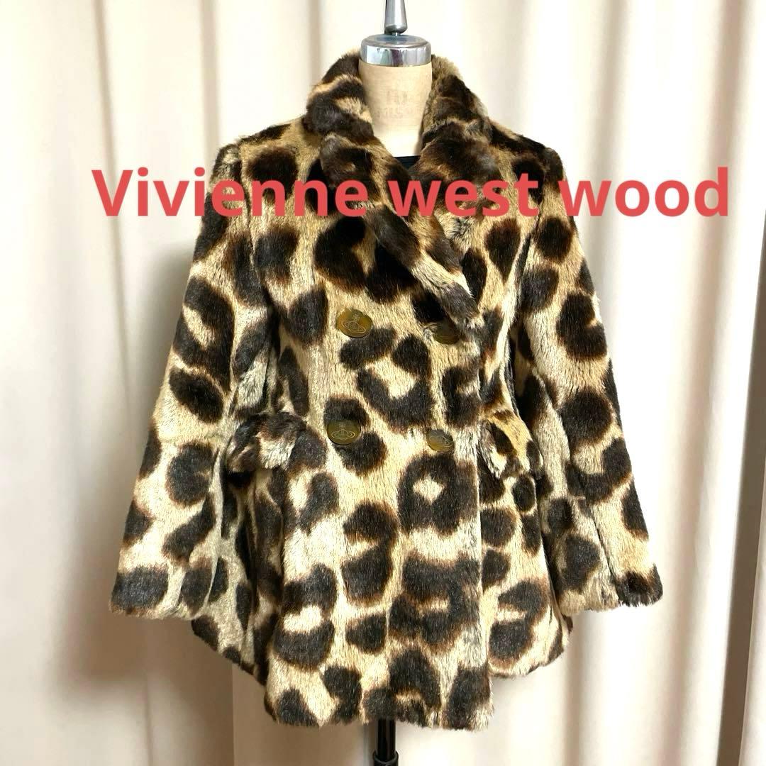 vivienne west wood. 激レア 赤タグ レオパードコート！ - メルカリ