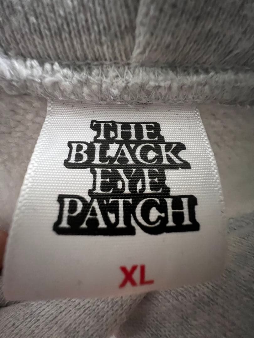 THE BLACK EYE PATCH ブラックアイパッチグレー パーカー XL - メルカリ