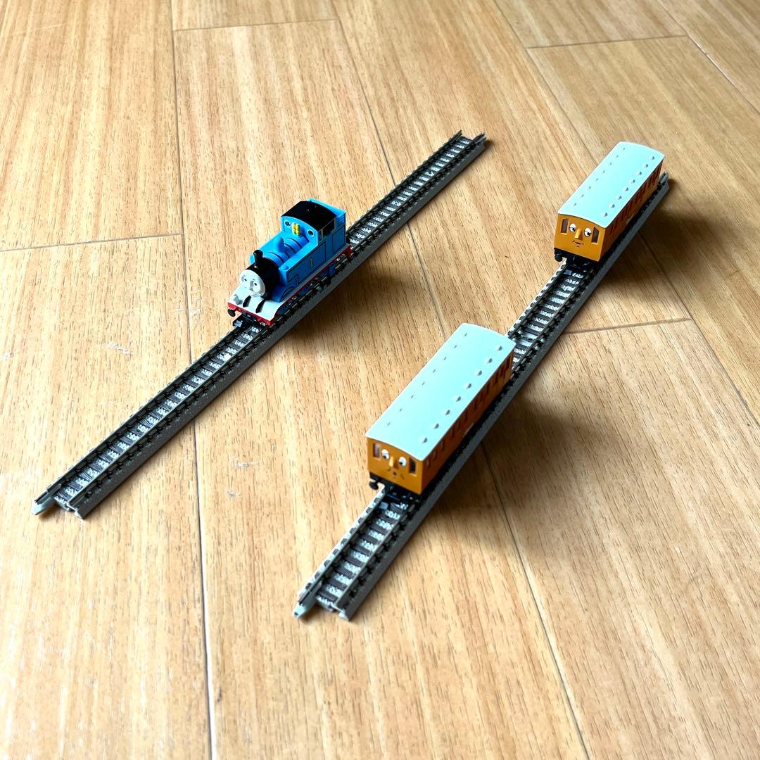 TOMIXきかんしゃトーマススタートセット +【絶版品】黄色のタンク貨車