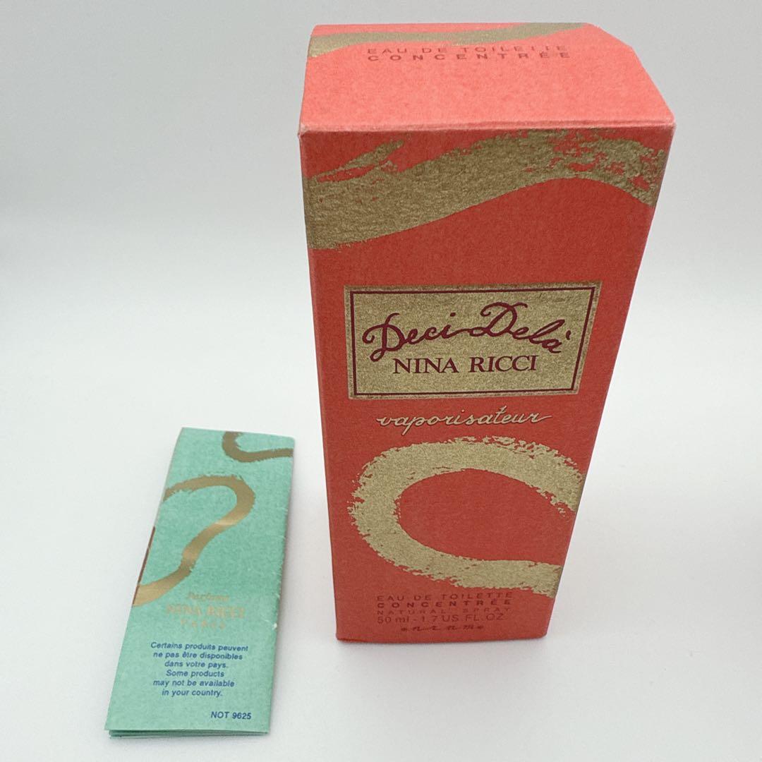 希少 新品 ニナリッチ ドゥシドゥラ オードトワレ 50ml ヴァポリザター