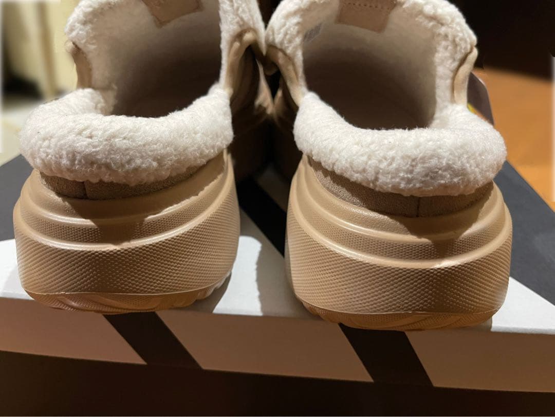 【韓国限定】adidasグランドコートミュール 24.5cm Warm Sand