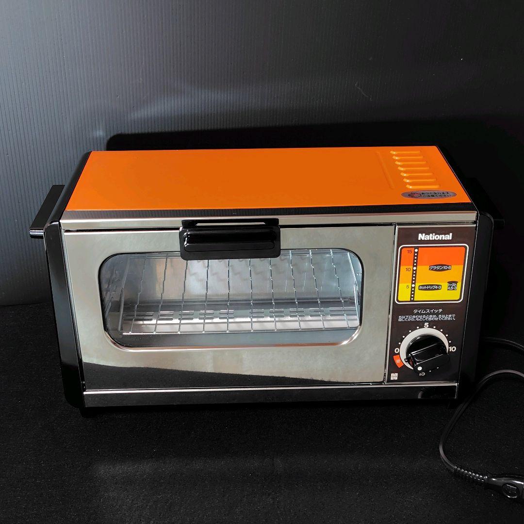 新品】Nationalナショナル オーブントースターNT-6010 昭和レトロ