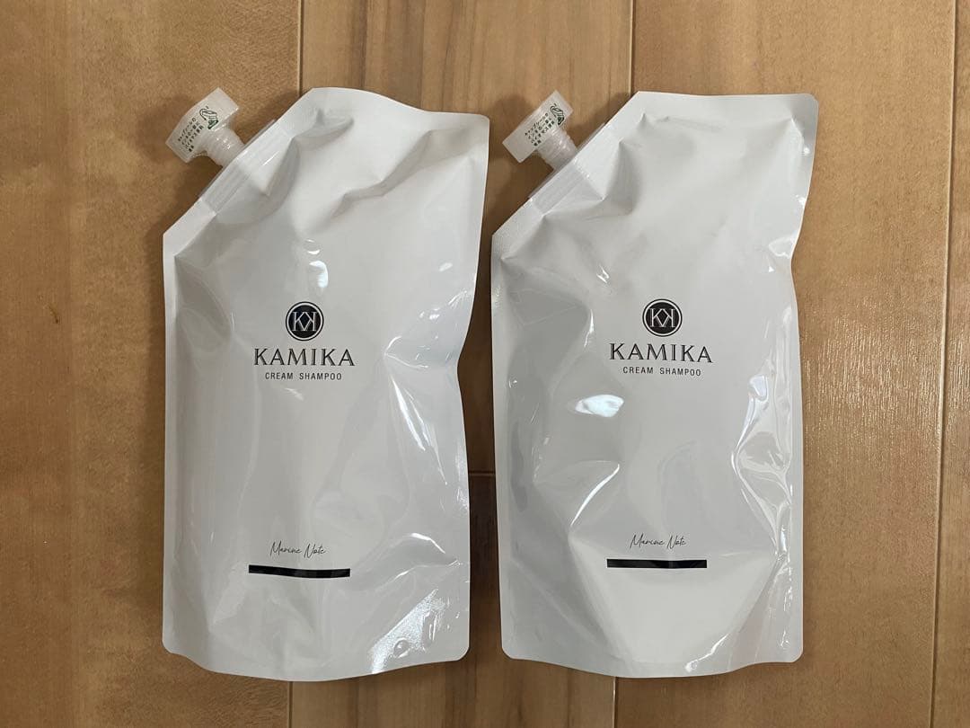 KAMIKA クリームシャンプー 600g 2個セット KAMIKA カミカ シャンプーセット KAMIKA 2本 10％オフ クリーム