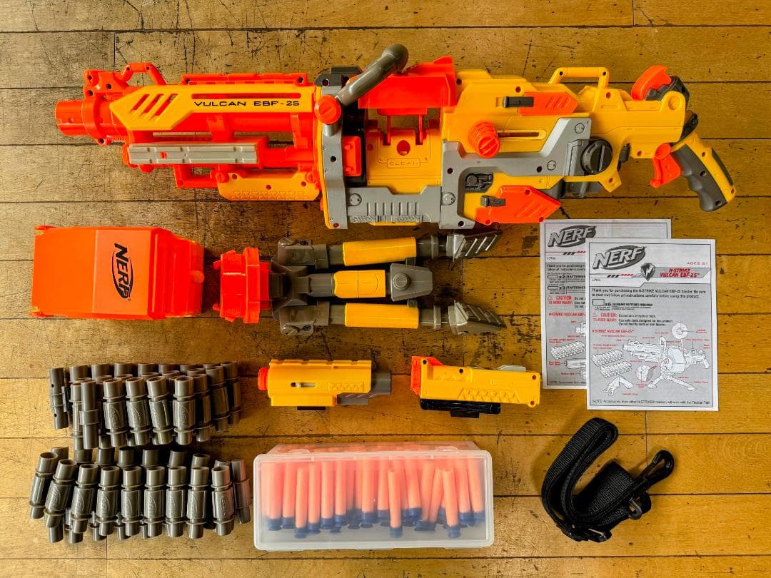 ナーフバルカンNERF VULCAN ESP-25