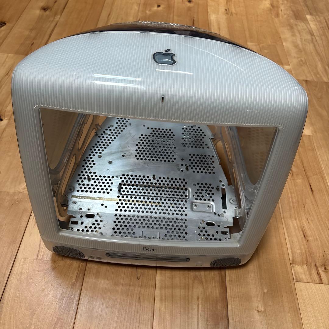 iMac G3 slot loading スケルトン グレー リメイク - メルカリ