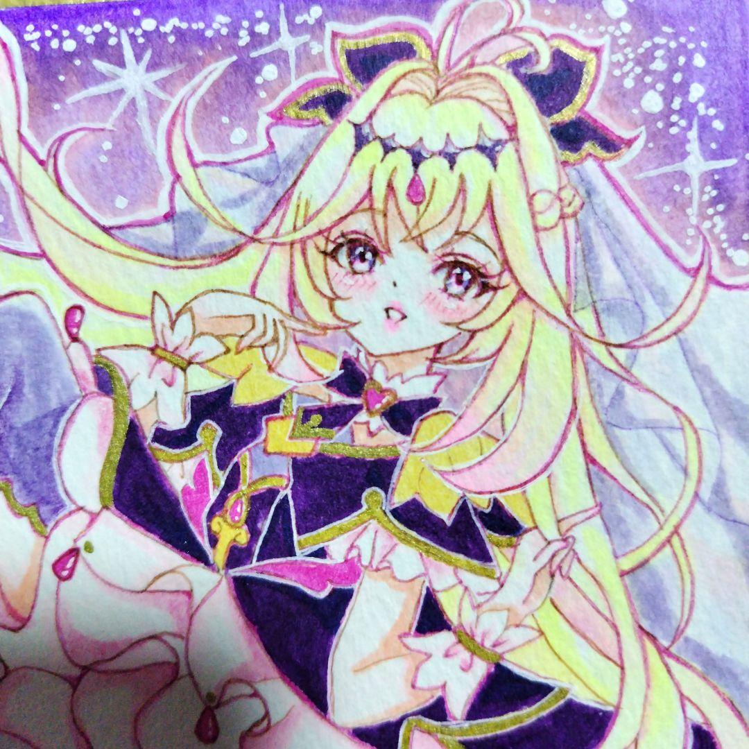 手描き イラスト 名探偵 プリキュア ファンアート - メルカリ
