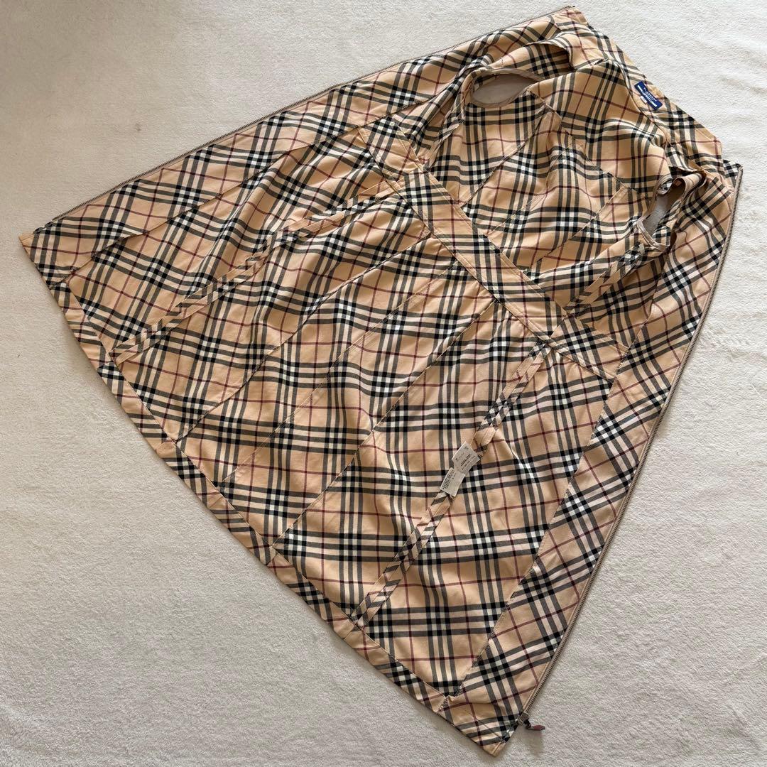 バーバリーブルーレーベル ノースリーブワンピース ノバチェック