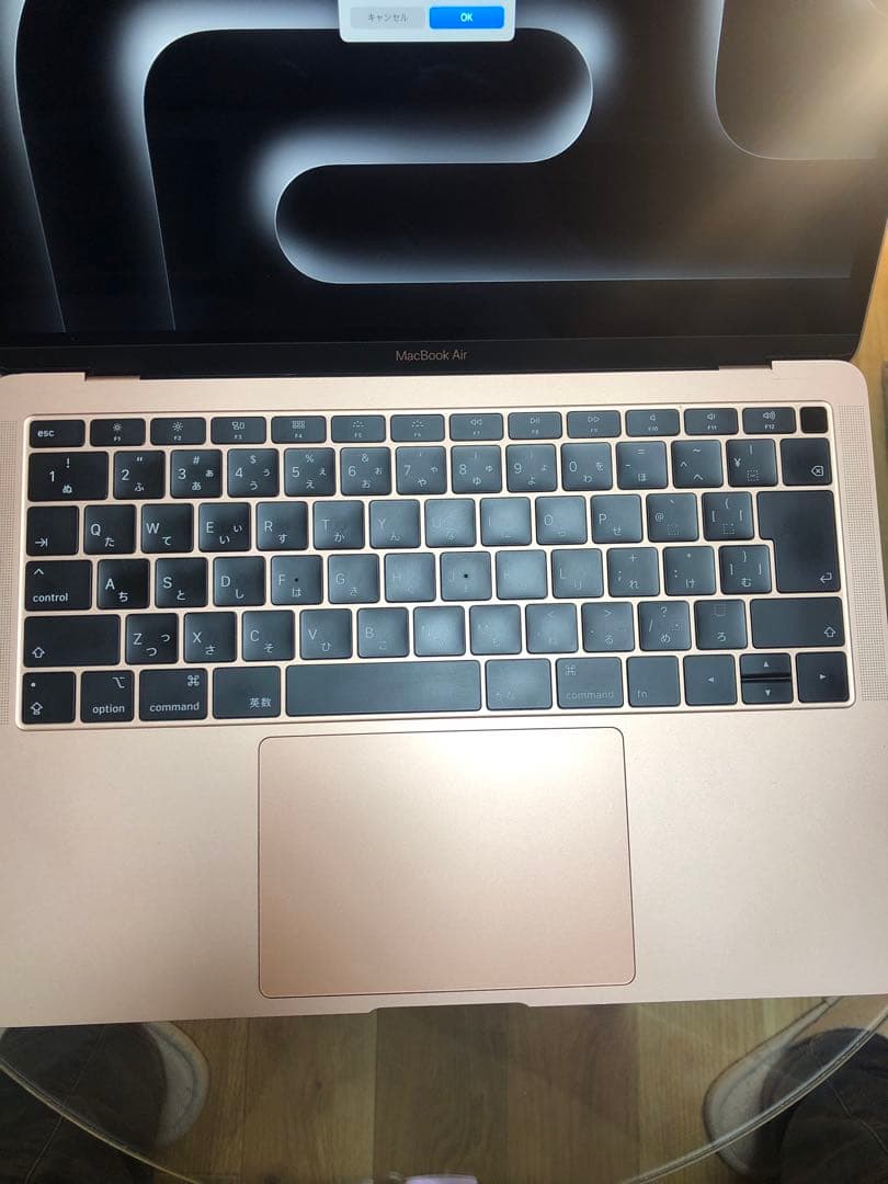 MacBook Air 13 2019 ゴールド 8gb 256gb 充放電少 - メルカリ