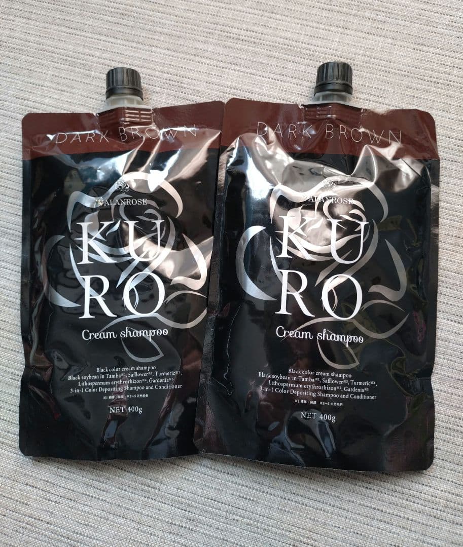 バランローズ KUROクリームシャンプー ダークブラウン バランローズ（VALANROSE） KURO クリームシャンプー ダークブラウン