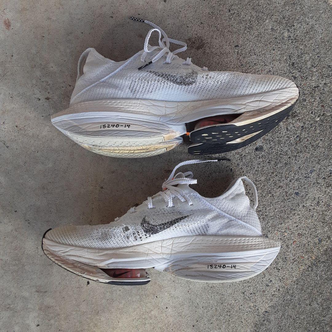 除菌洗浄済】ナイキ アルファフライ2 プロト 27cm ランニングシューズ